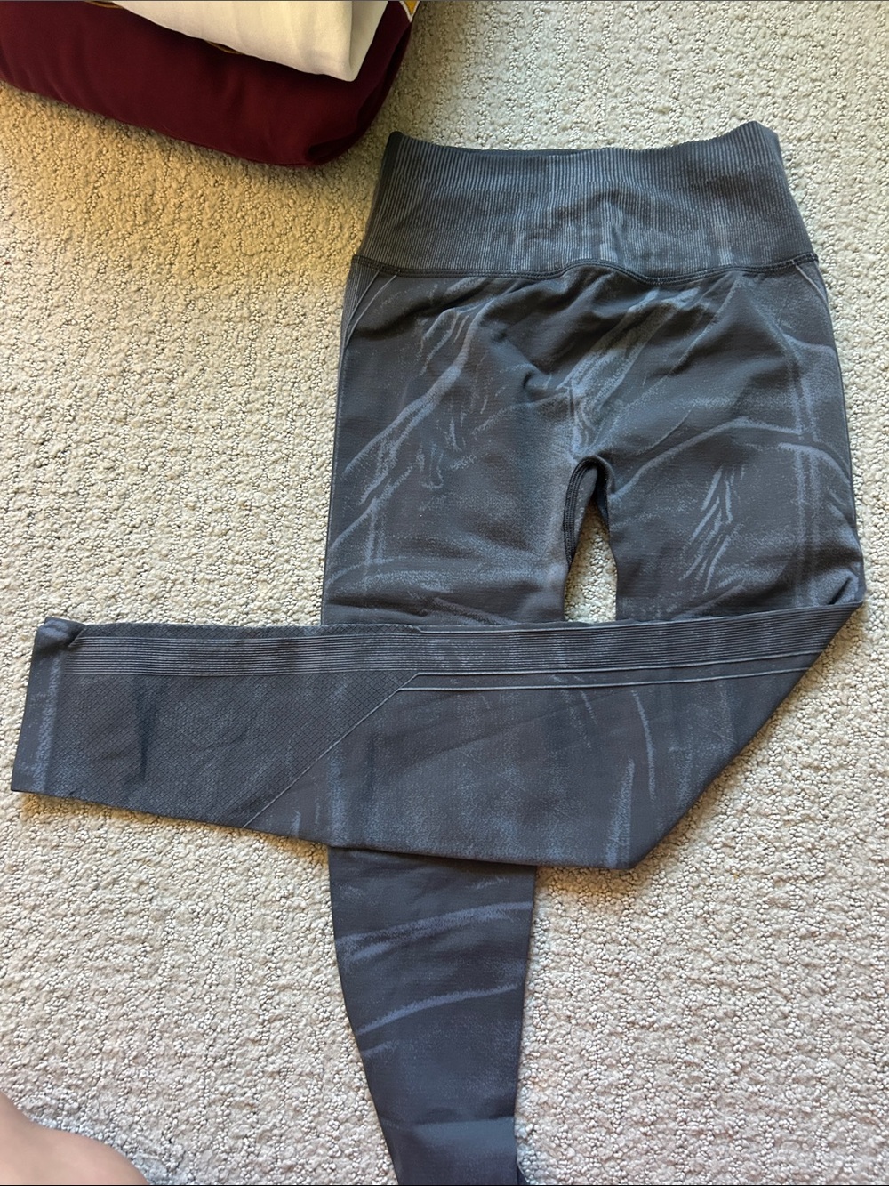 lululemon athletica Gray Seam-Detail High-Waist Leggings